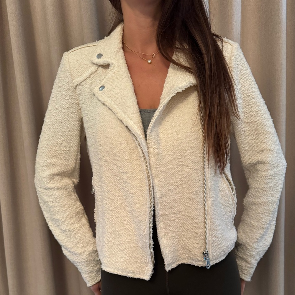 Rebecca Taylor size M white jacket
